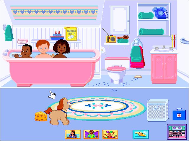 fisher price dollhouse computer game
